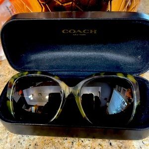 Coach Dark Vintage Tortoise sunglasses